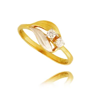 Złoty pierścionek stworzony z myślą o codziennym komforcie.