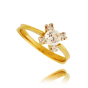 Stylowy pierścionek o eleganckiej i kobiecej formie.