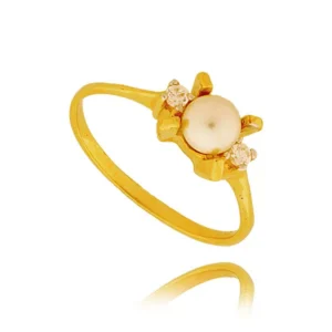 Ponadczasowy pierścionek o luksusowym wyglądzie.