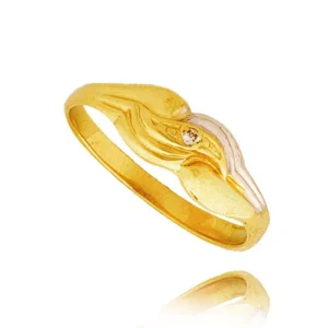 Ponadczasowy pierścionek o luksusowym wyglądzie.