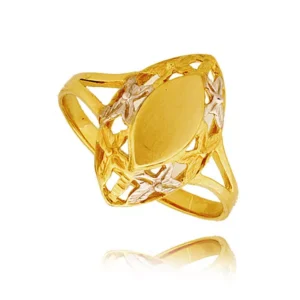 Klasyczny pierścionek idealny na każdą okazję.