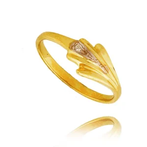 Ponadczasowy pierścionek o luksusowym wyglądzie.