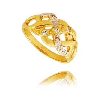 Klasyczny pierścionek idealny na każdą okazję.