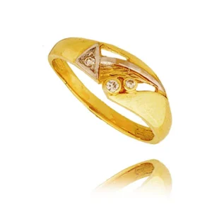 Ponadczasowy pierścionek o luksusowym wyglądzie.