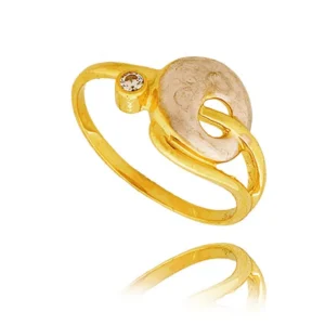 Klasyczny pierścionek idealny na każdą okazję.