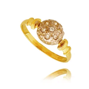 Stylowy pierścionek o eleganckiej i kobiecej formie.