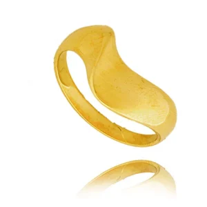 Elegancki pierścionek ze złota o ponadczasowym charakterze.