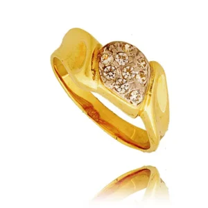 Ponadczasowy pierścionek o luksusowym wyglądzie.