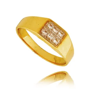 Klasyczny pierścionek idealny na każdą okazję.