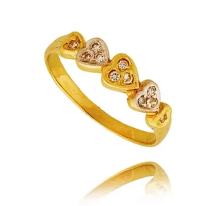 Klasyczny pierścionek idealny na każdą okazję.