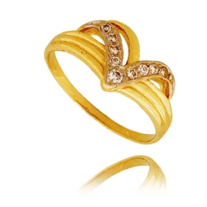 Klasyczny pierścionek idealny na każdą okazję.