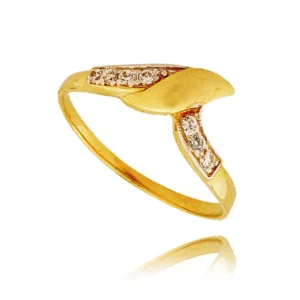 Klasyczny pierścionek idealny na każdą okazję.