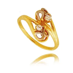 Elegancki pierścionek będący doskonałym dodatkiem do stylizacji.