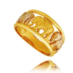 Ponadczasowy pierścionek o luksusowym wyglądzie.