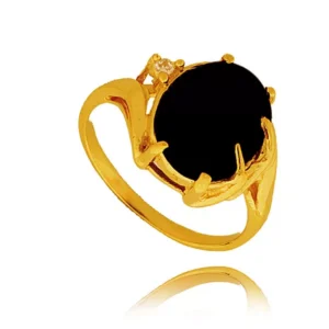 Delikatny pierścionek wykonany z wysokiej jakości złota.