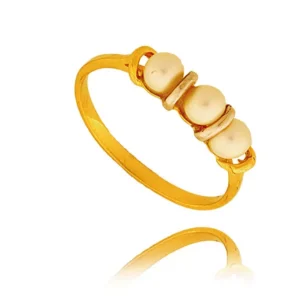 Ponadczasowy pierścionek o luksusowym wyglądzie.