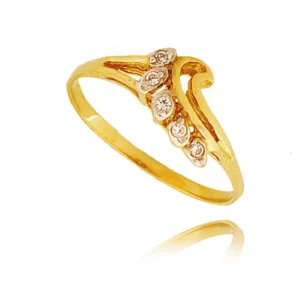 Elegancki pierścionek będący doskonałym dodatkiem do stylizacji.