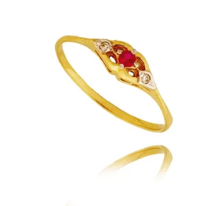 Ponadczasowy pierścionek o luksusowym wyglądzie.