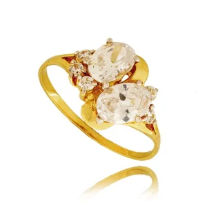 Złoty pierścionek stworzony z myślą o codziennym komforcie.