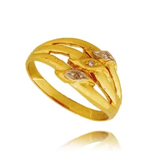 Elegancki pierścionek będący doskonałym dodatkiem do stylizacji.