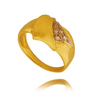 Ponadczasowy pierścionek o luksusowym wyglądzie.