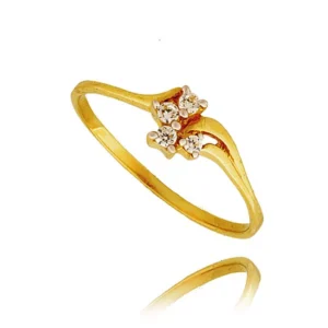 Stylowy pierścionek o eleganckiej i kobiecej formie.