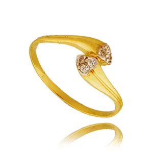 Stylowy pierścionek o eleganckiej i kobiecej formie.