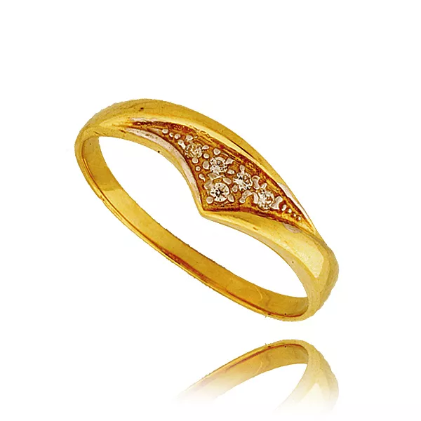 Stylowy pierścionek o eleganckiej i kobiecej formie.