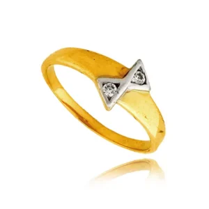 Klasyczny pierścionek idealny na każdą okazję.