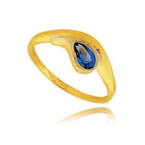 Elegancki pierścionek ze złota o ponadczasowym charakterze.