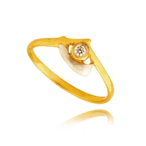 Klasyczny pierścionek idealny na każdą okazję.