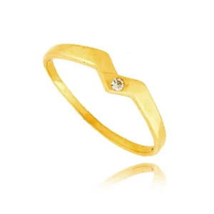 Ponadczasowy pierścionek o luksusowym wyglądzie.