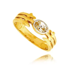 Stylowy pierścionek o eleganckiej i kobiecej formie.