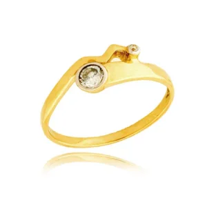 Klasyczny pierścionek idealny na każdą okazję.