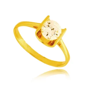 Klasyczny pierścionek idealny na każdą okazję.