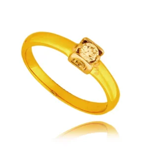 Ponadczasowy pierścionek o luksusowym wyglądzie.