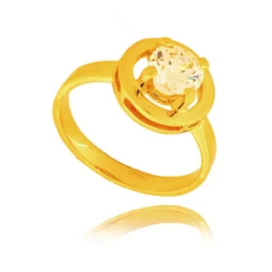 Ponadczasowy pierścionek o luksusowym wyglądzie.