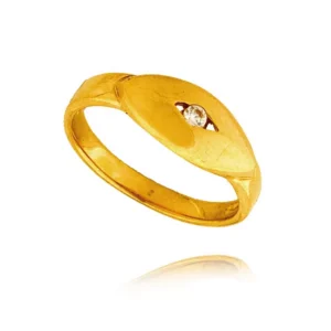 Elegancki pierścionek będący doskonałym dodatkiem do stylizacji.