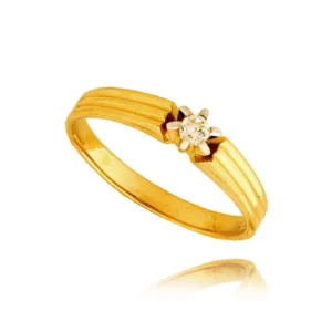 Stylowy pierścionek o eleganckiej i kobiecej formie.