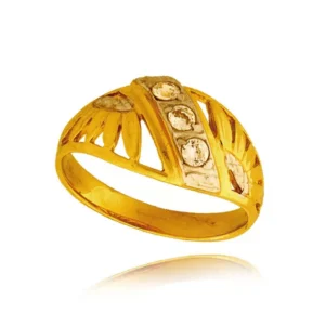 Elegancki pierścionek będący doskonałym dodatkiem do stylizacji.