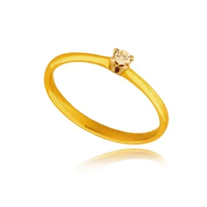 Stylowy pierścionek o eleganckiej i kobiecej formie.