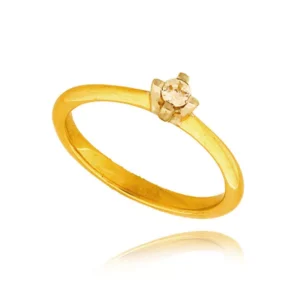 Ponadczasowy pierścionek o luksusowym wyglądzie.