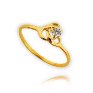 Stylowy pierścionek o eleganckiej i kobiecej formie.