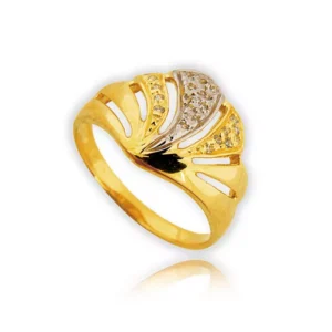 Ponadczasowy pierścionek o luksusowym wyglądzie.