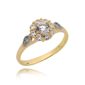 Elegancki pierścionek będący doskonałym dodatkiem do stylizacji.