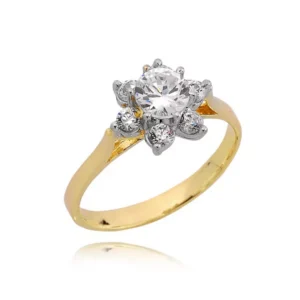 Złoty pierścionek stworzony z myślą o codziennym komforcie.