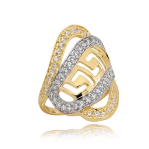 Klasyczny pierścionek idealny na każdą okazję.