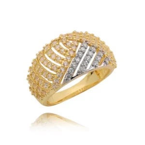 Klasyczny pierścionek idealny na każdą okazję.