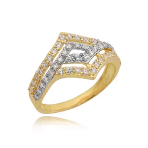 Elegancki pierścionek będący doskonałym dodatkiem do stylizacji.