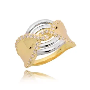 Klasyczny pierścionek idealny na każdą okazję.